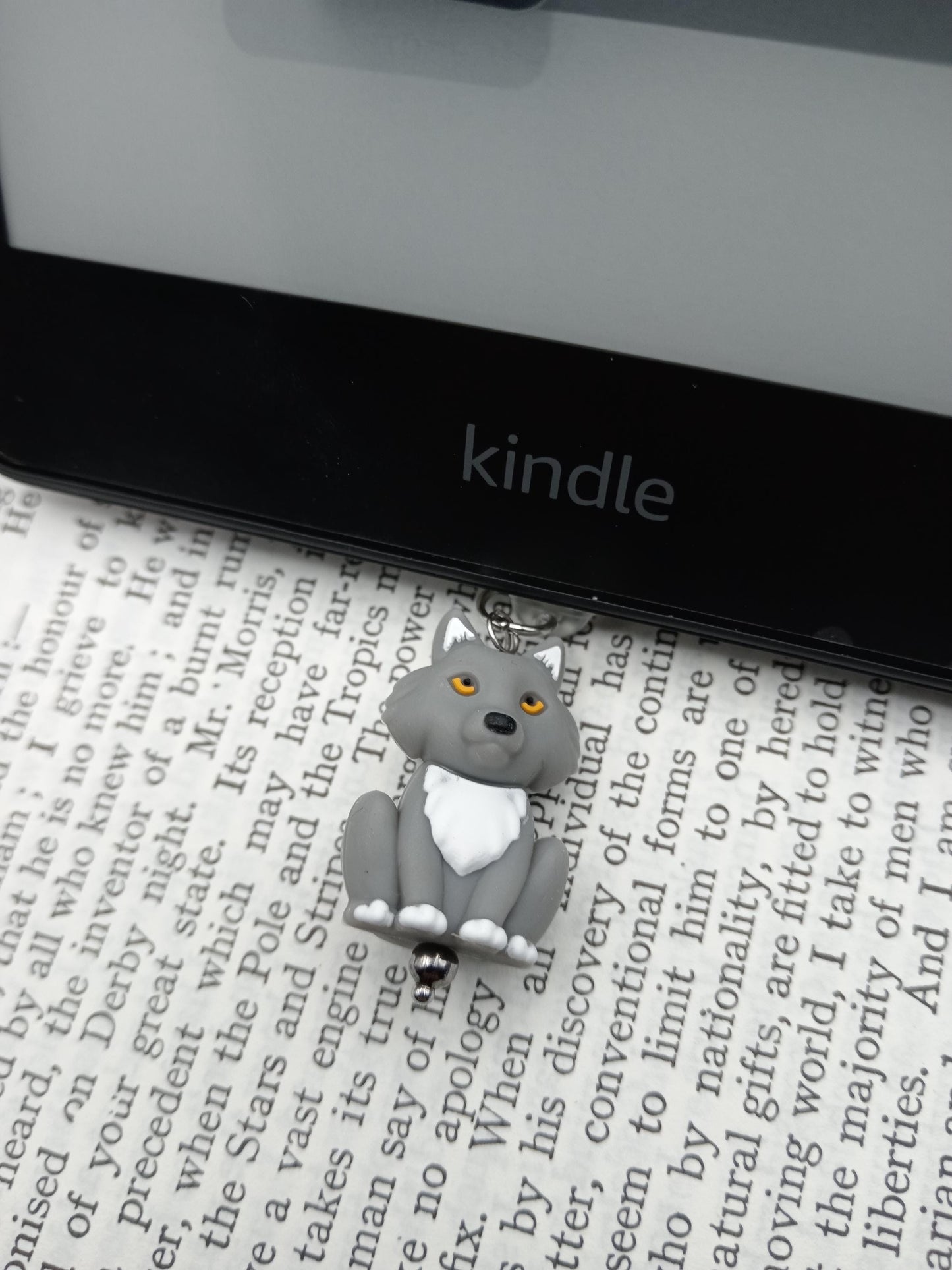Kindle 3D USB Dust Plug Charms - Bat, Dragon, Wolf