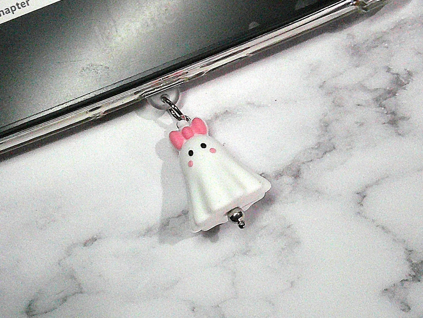 Kindle 3D USB Dust Plug Charms - Pumpkin, Spooky Club, Ghost