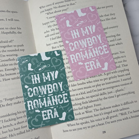 In my Cowboy Romance Era - Metal Bookmark