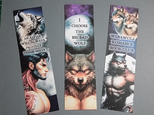 Werewolf Romance Bookmarks