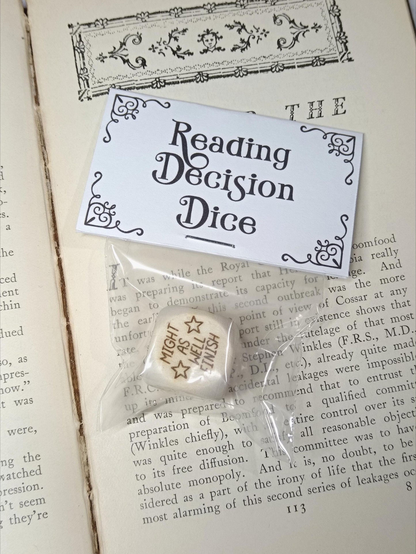 Reading Decision Dice