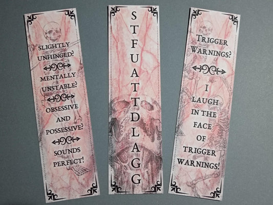 Dark Romance Bookmarks