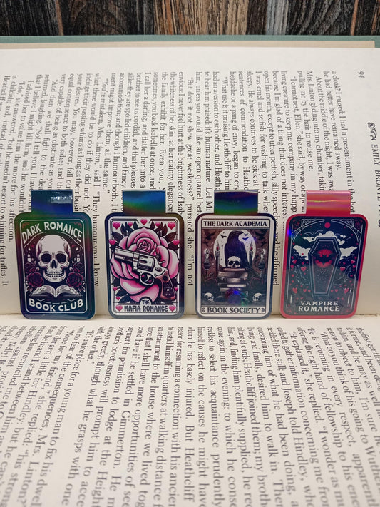 Magnetic Bookmarks - Dark Romance Editions - Vampires, Mafia, Dark Academia