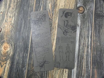 Gothic Upcycled Bookmarks