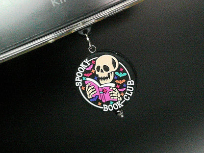 Kindle 3D USB Dust Plug Charms - Pumpkin, Spooky Club, Ghost