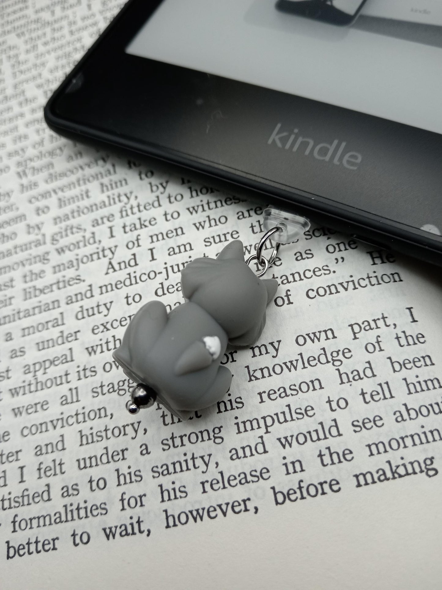 Kindle 3D USB Dust Plug Charms - Bat, Dragon, Wolf