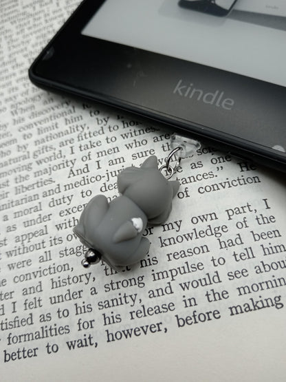 Kindle 3D USB Dust Plug Charms - Bat, Dragon, Wolf