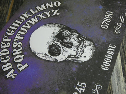 A5 Notebook Vintage Ouija Board with Skull Theme