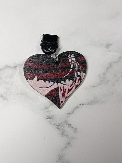 USB Dust Plug Charms - Smutty Booty Heart