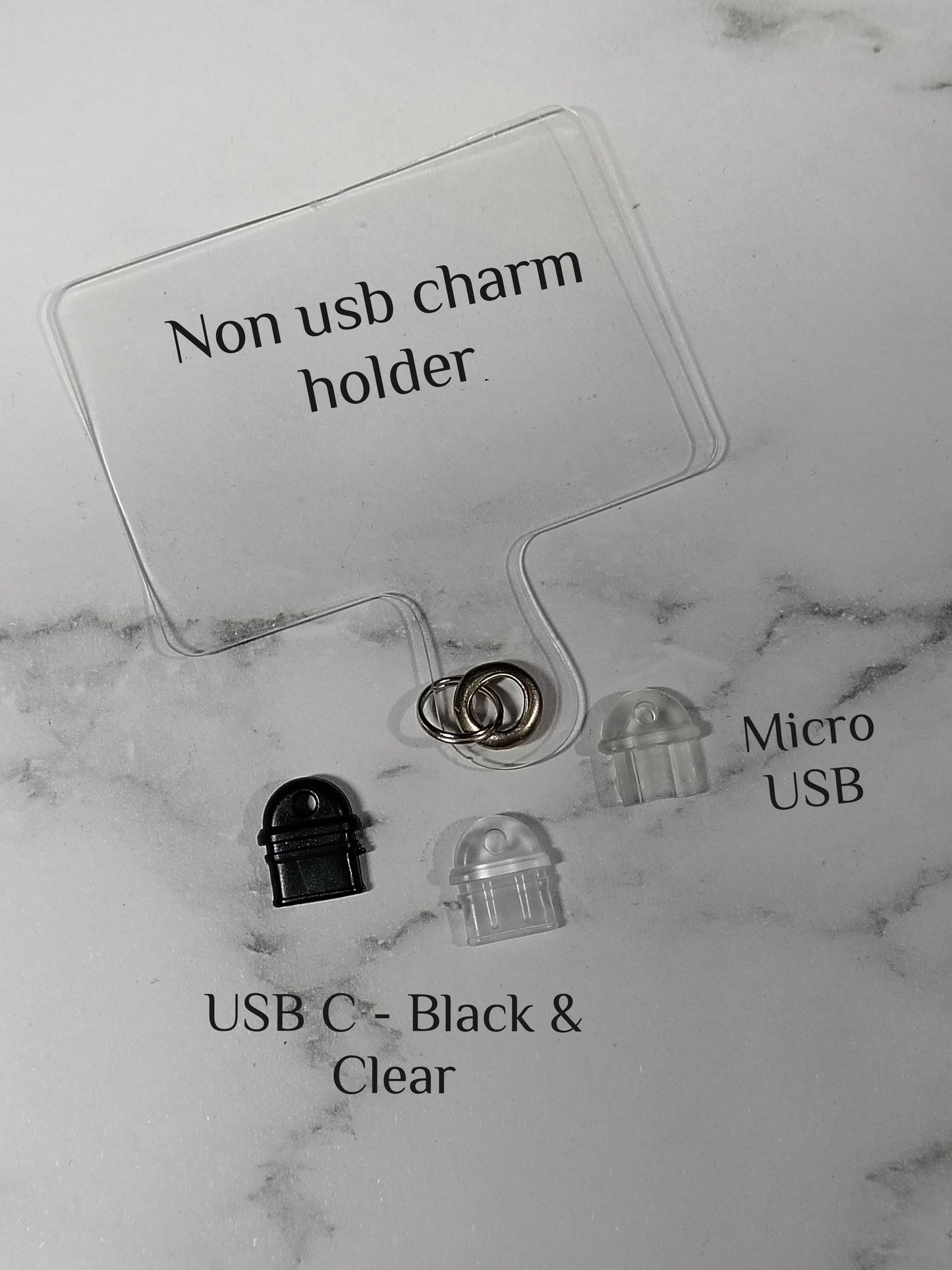 USB Dust Plug Charms - Halloween Ghosts and Pumpkins