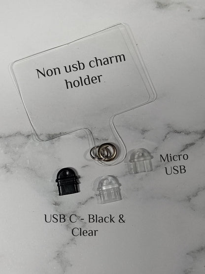 USB Dust Plug Charms - Halloween Ghosts and Pumpkins