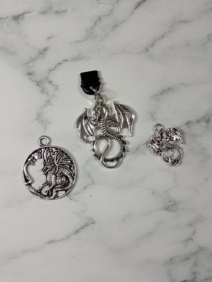 USB Dust Plug E-reader Charms - Dragon Themed