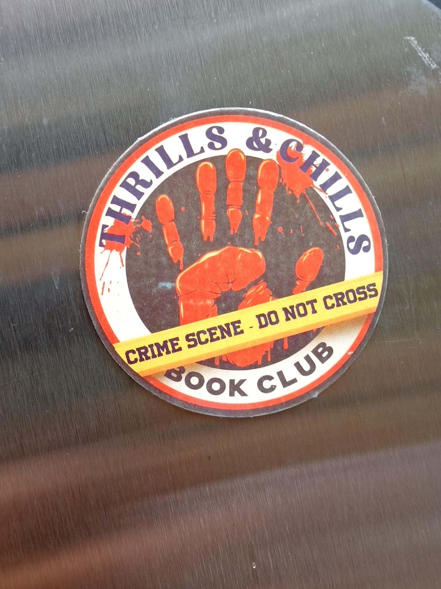 Thrills and Chills Book Club - Coaster, Magnet, Badges, Kindle Grip