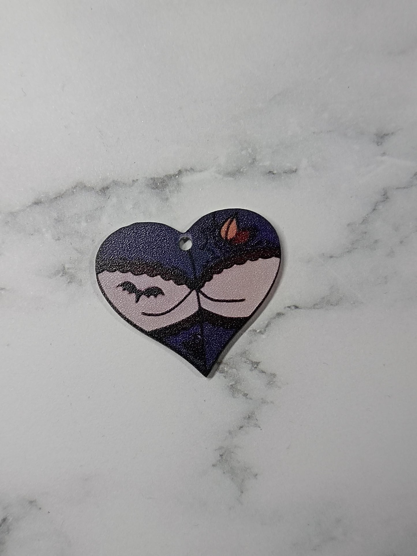 USB Dust Plug Charms - Smutty Booty Heart