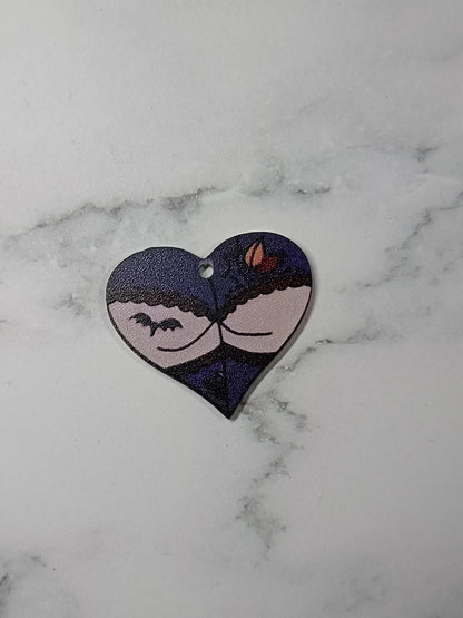 USB Dust Plug Charms - Smutty Booty Heart