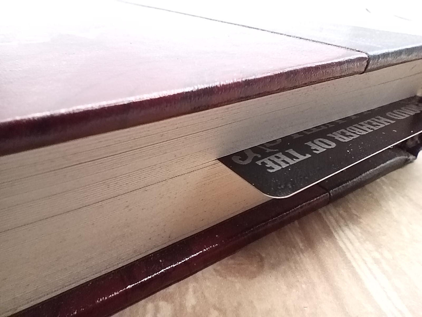 Dark Romance Readers Society - Aluminium Engraved Bookmark