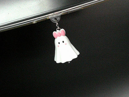 Kindle 3D USB Dust Plug Charms - Pumpkin, Spooky Club, Ghost