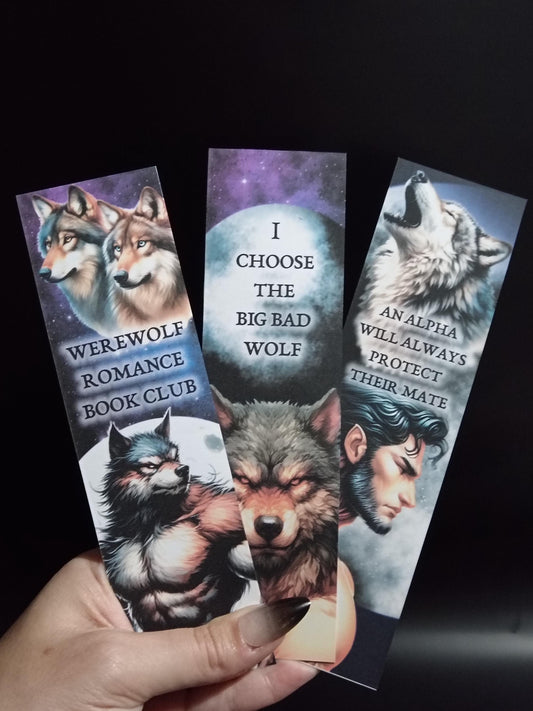 Werewolf Romance Bookmarks