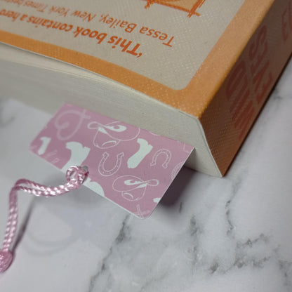 In my Cowboy Romance Era - Metal Bookmark