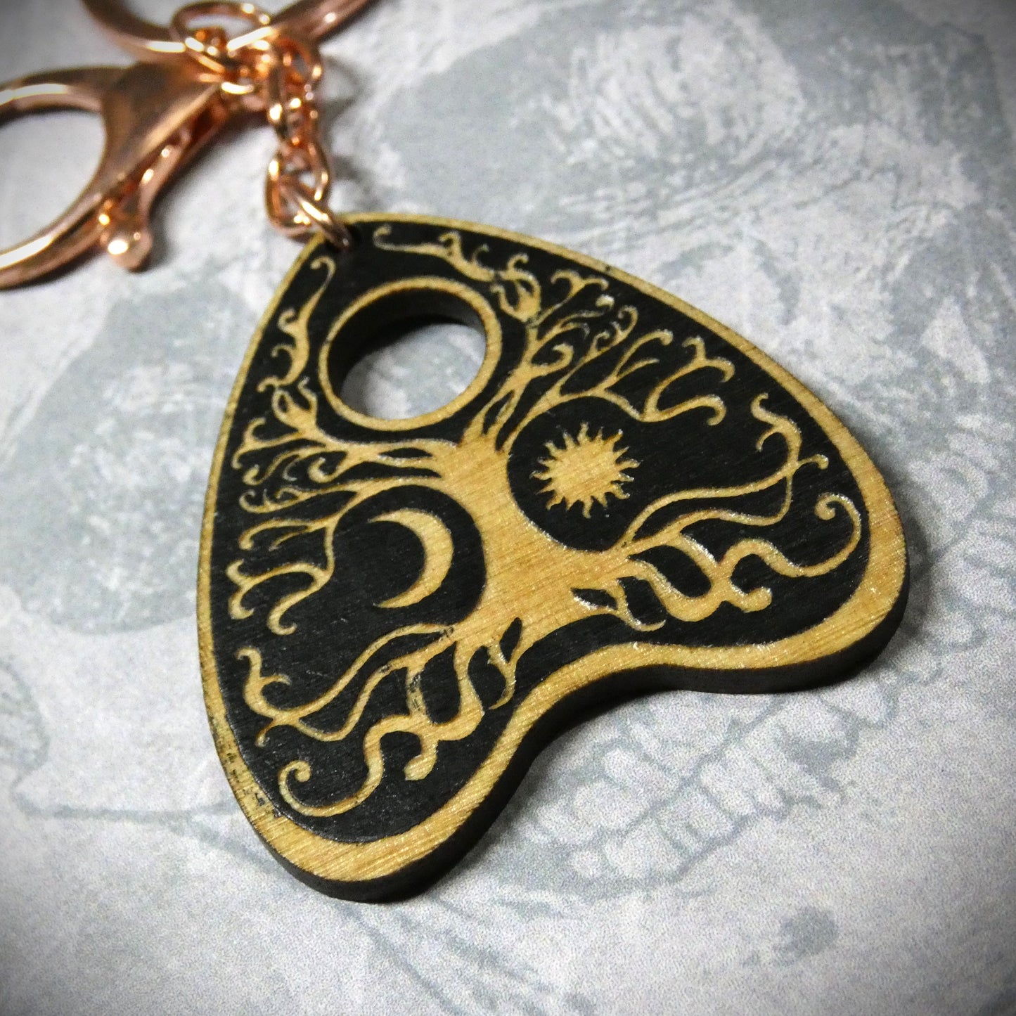 Tree of Life Planchette Keyring