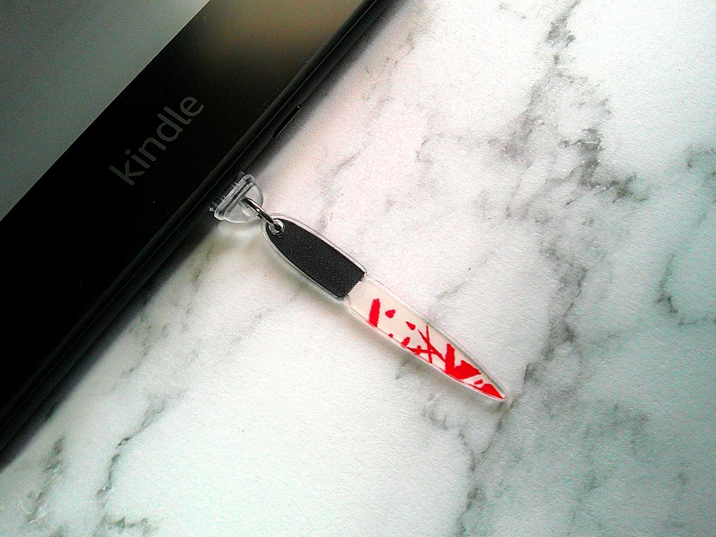 USB 3D Dust Plug Charms - Bloody Knives and Handprint