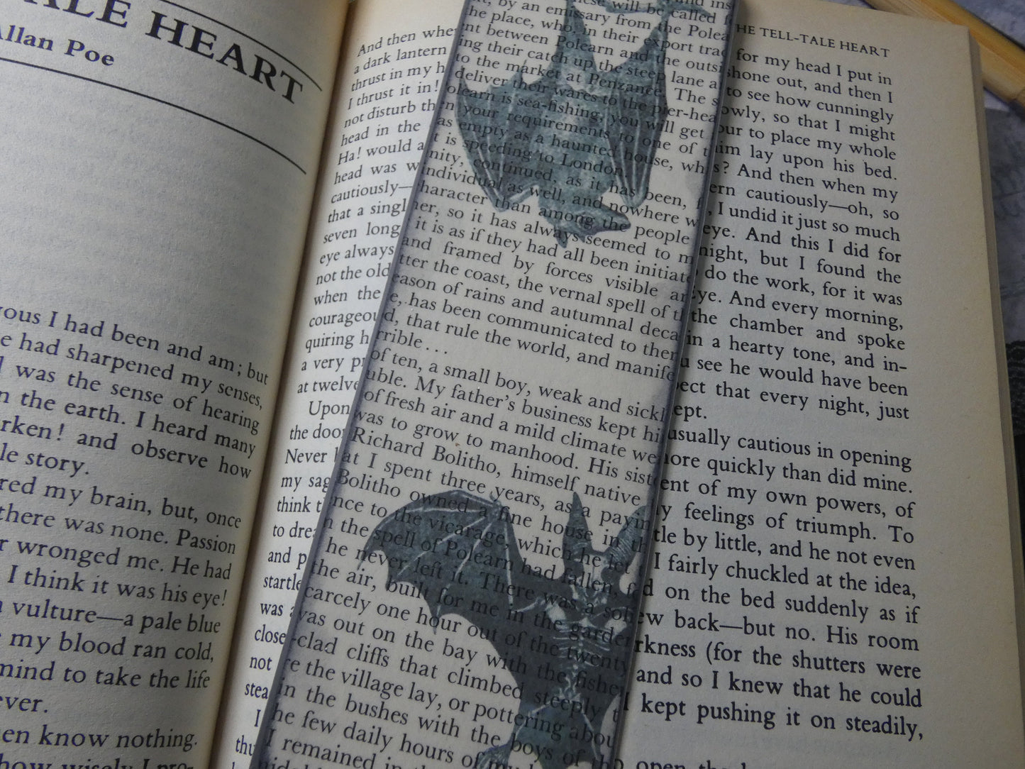 Gothic Upcycled Bookmarks