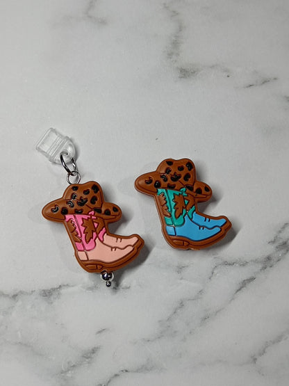 USB Dust Plug E-reader Charms - Cowboy Themed