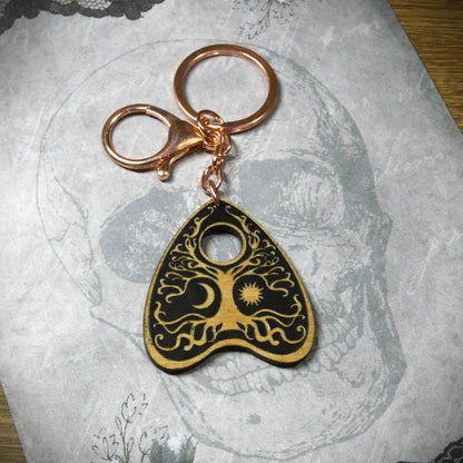 Tree of Life Planchette Keyring