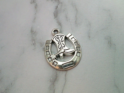 USB Dust Plug E-reader Charms - Cowboy Themed