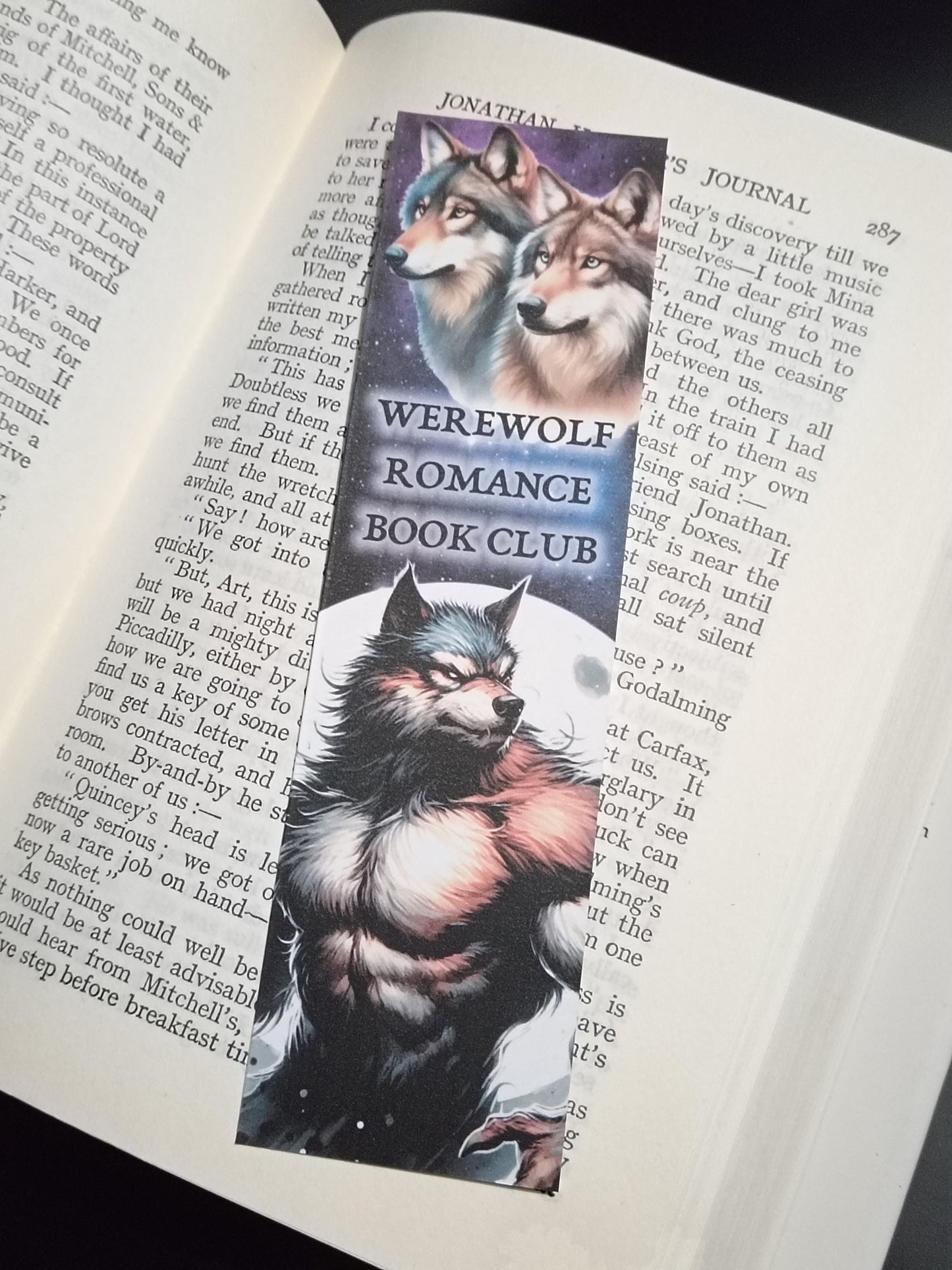 Werewolf Romance Bookmarks