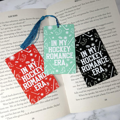 In my Hockey Romance Era- Metal Bookmark