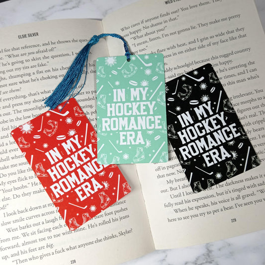 In my Hockey Romance Era- Metal Bookmark