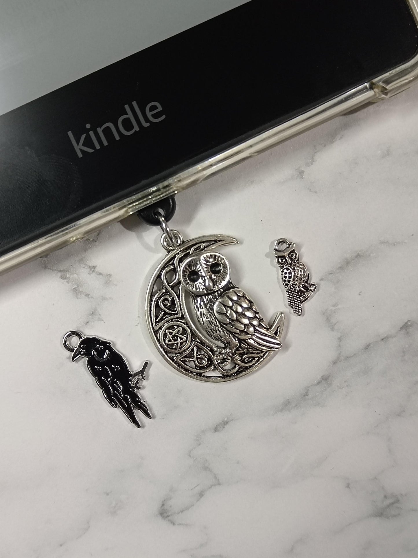 USB Dust Plug E-reader Charms - Bird Themed