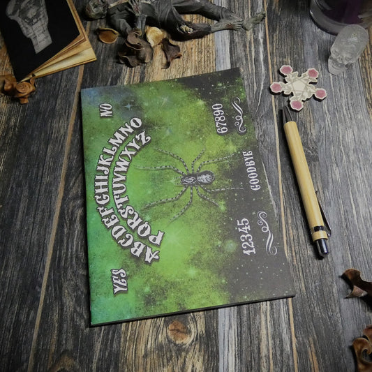 Vintage Ouija Board with Spider Theme A5 Notebooks