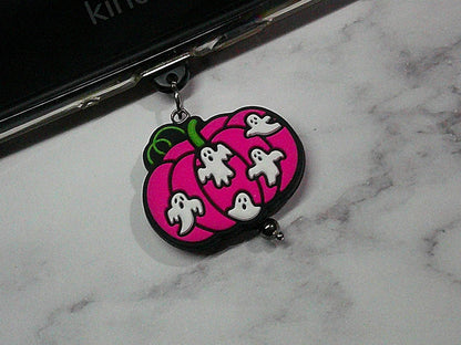 Kindle 3D USB Dust Plug Charms - Pumpkin, Spooky Club, Ghost