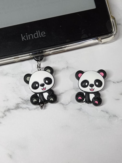 USB 3D Dust Plug Charms - Foxes, Highland Cows, Sloths and Panda