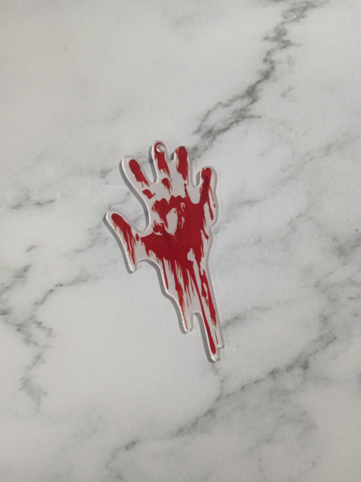 USB 3D Dust Plug Charms - Bloody Knives and Handprint