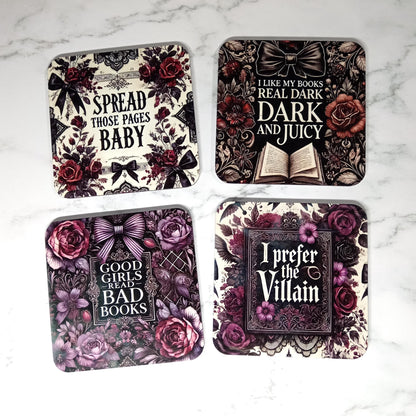 Dark Romance, Smut Reader Coasters - Various Styles