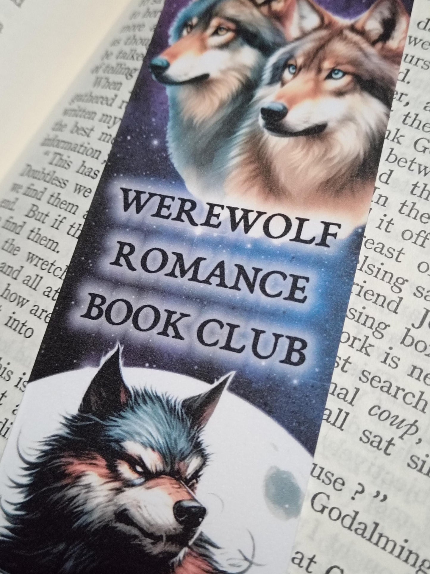 Werewolf Romance Bookmarks