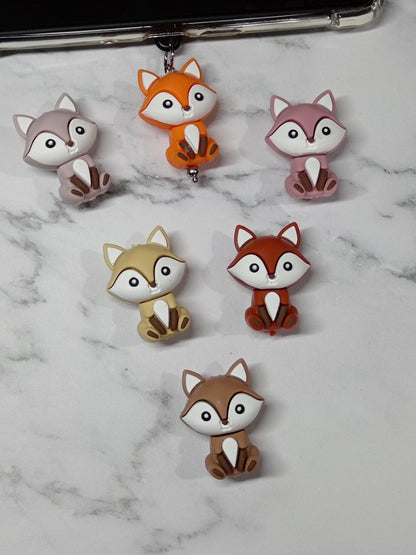 USB 3D Dust Plug Charms - Foxes, Highland Cows, Sloths and Panda