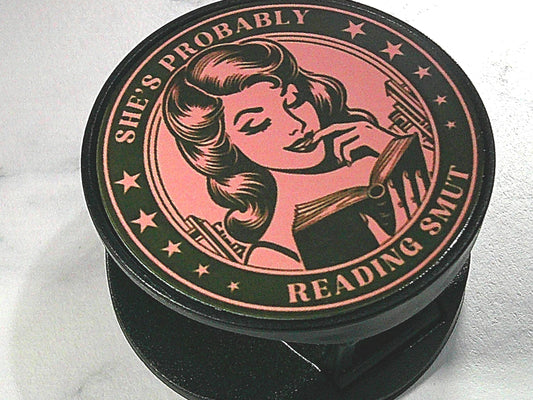 E-reader Phone Grip - She's Probably Reading Smut
