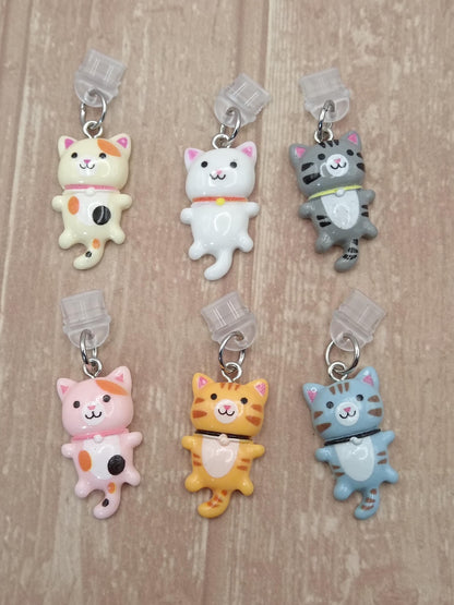 USB 3D Dust Plug Charms - Doughnuts, Cats, Dinosaurs, Gummy Bears