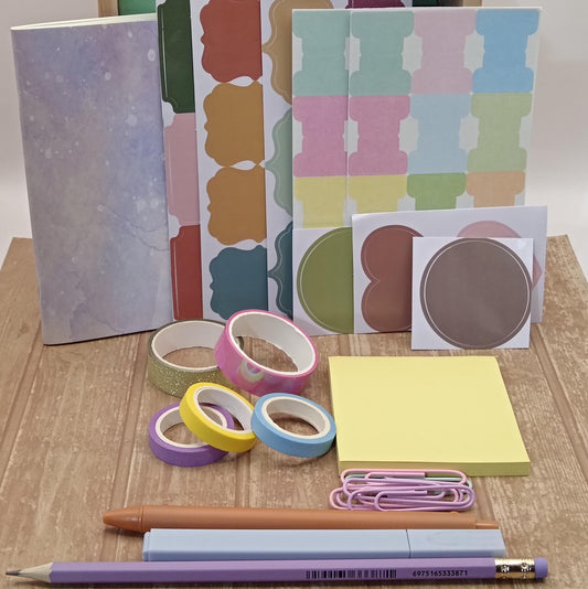 Pastel Themed Stationery Note Taking Bundle